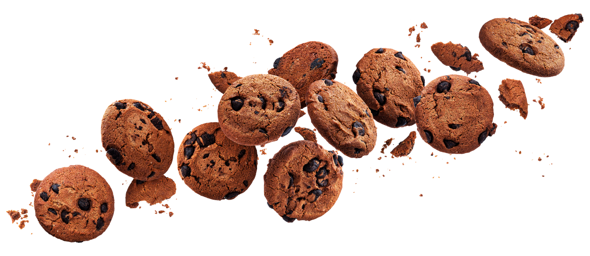 Cookies im freien Fall
